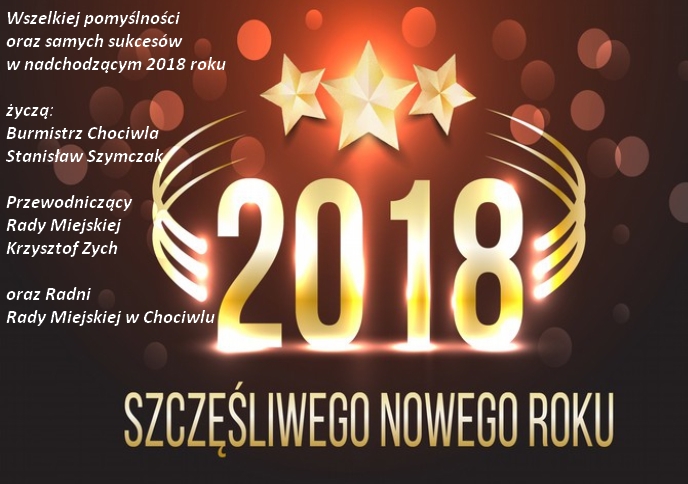 Życzenia noworoczne oraz zaproszenie na wspólne powitanie  Nowego Roku