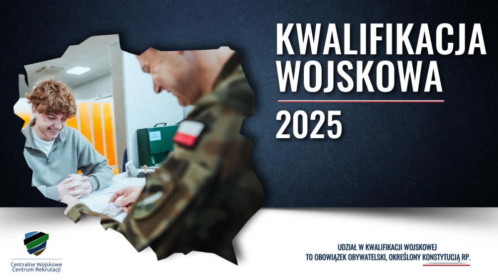 Obwieszczenie Wojewody Zachodniopomorskiego z dnia 14 stycznia 2025 roku o kwalifikacji wojskowej w Województwie Zachodniopomorskim