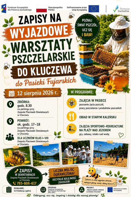 Wakacyjne warsztaty pszczelarskie