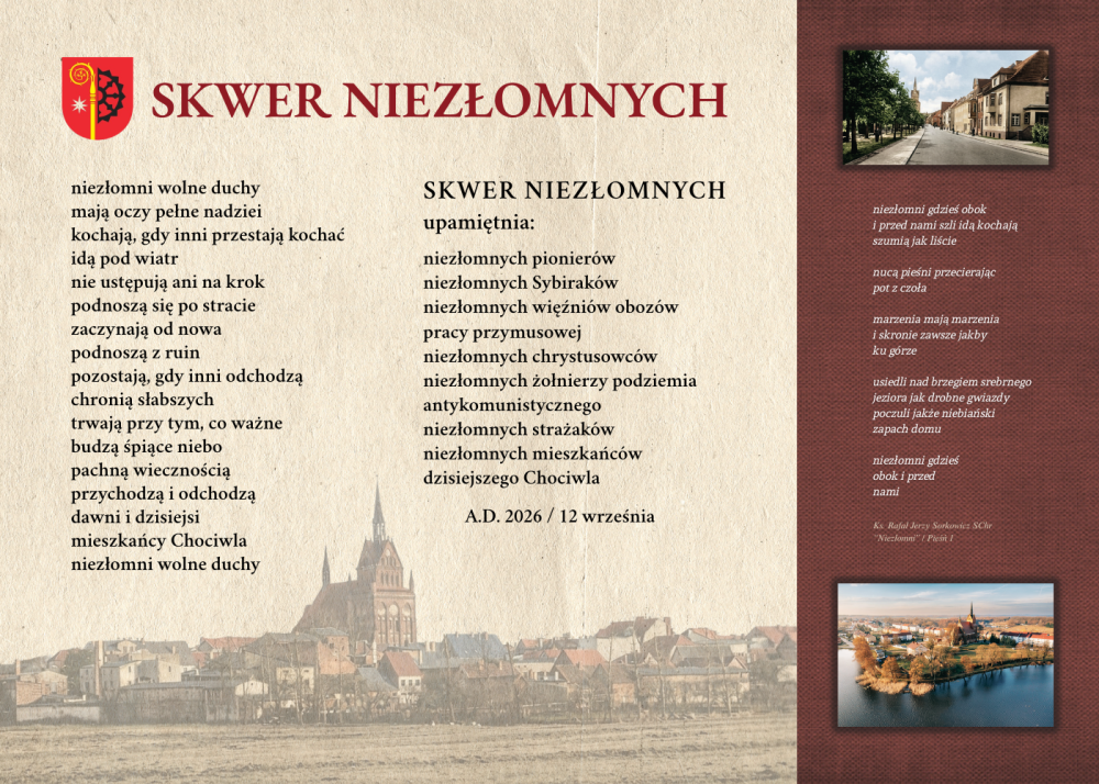 Skwer Niezłomnych (tablica nr 1)