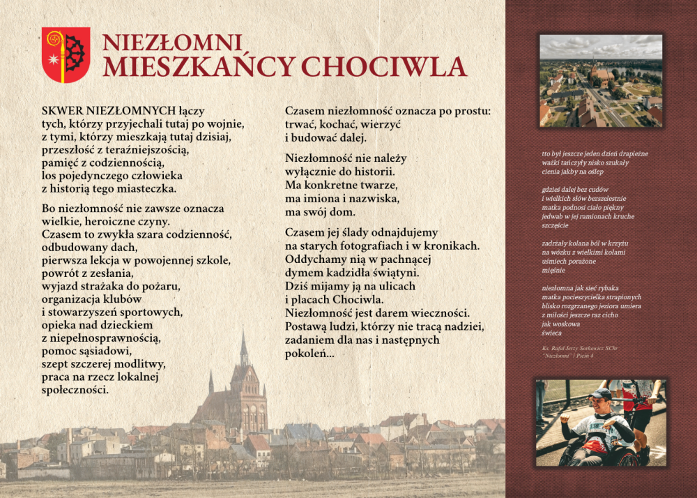 Niezłomni Mieszkńcy Chociwla (tablica nr 8)